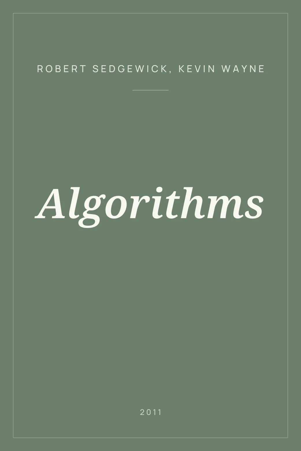Portada de Algorithms