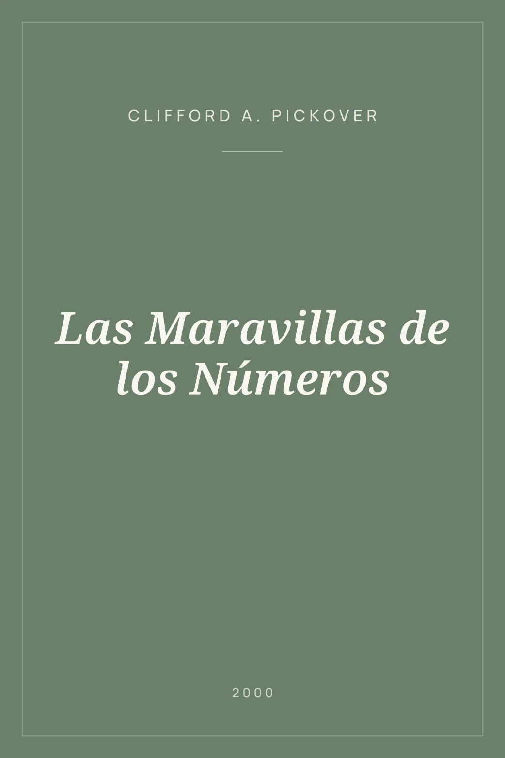 Portada de Las Maravillas de los Números