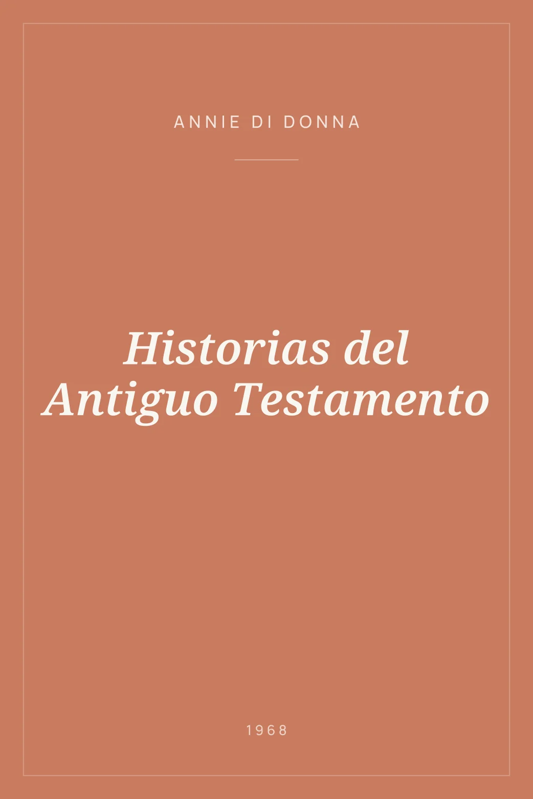 Portada de Historias del Antiguo Testamento