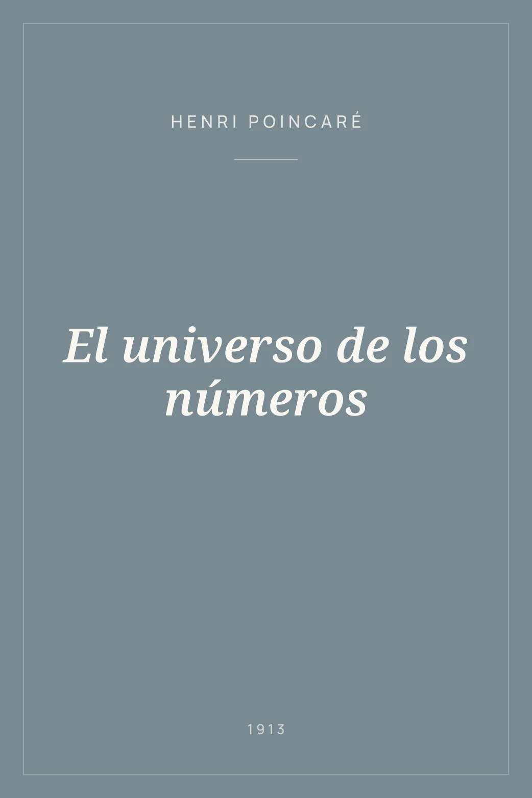 Portada de El universo de los números