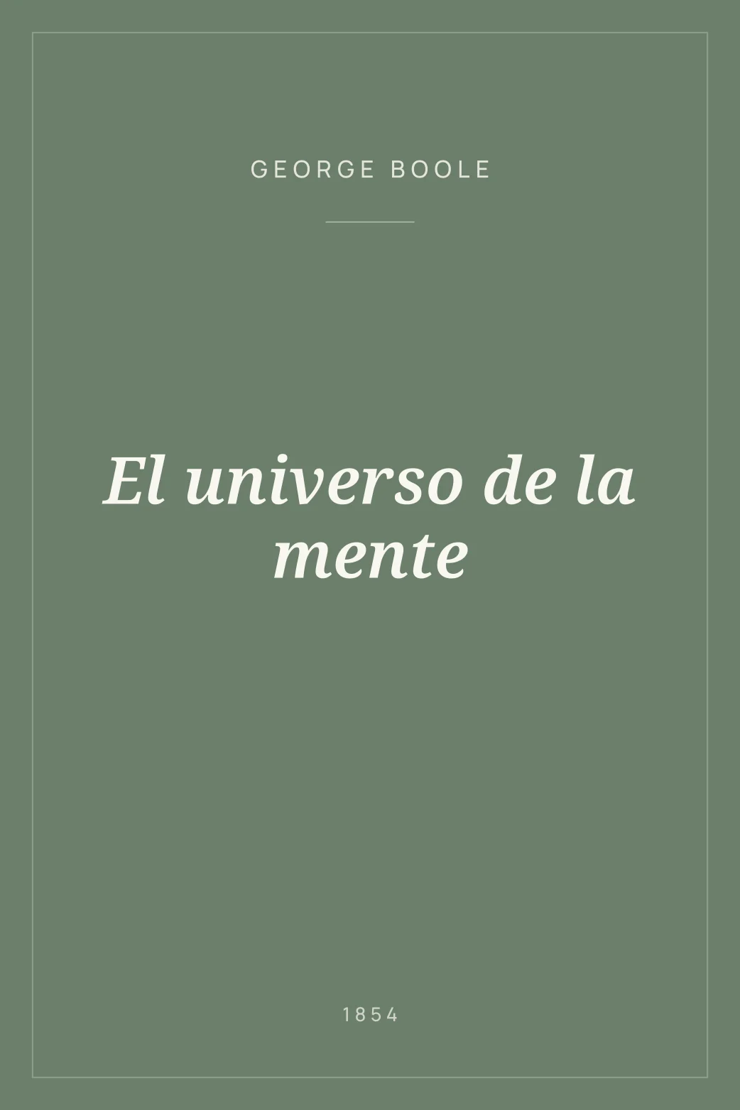 Portada de El universo de la mente