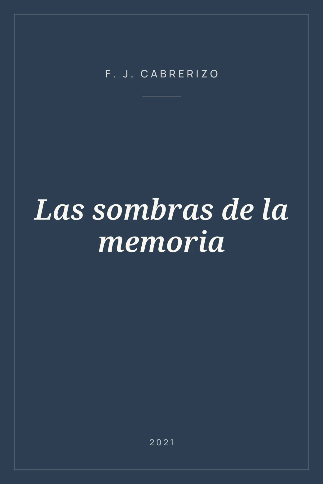 Portada de Las sombras de la memoria