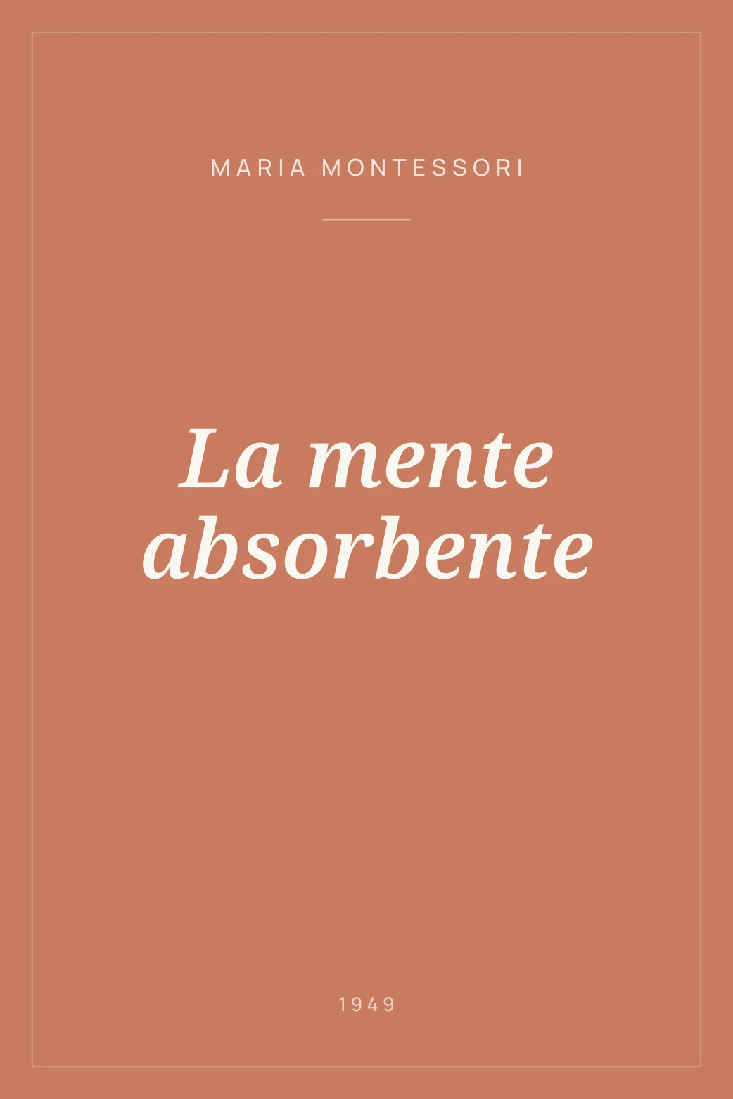 Portada de La mente absorbente