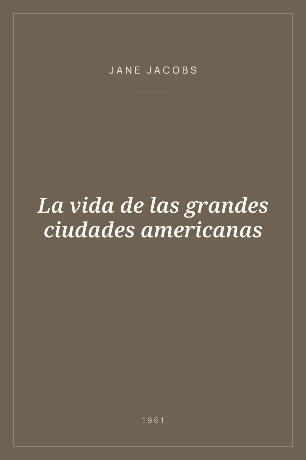 Portada de La vida de las grandes ciudades americanas