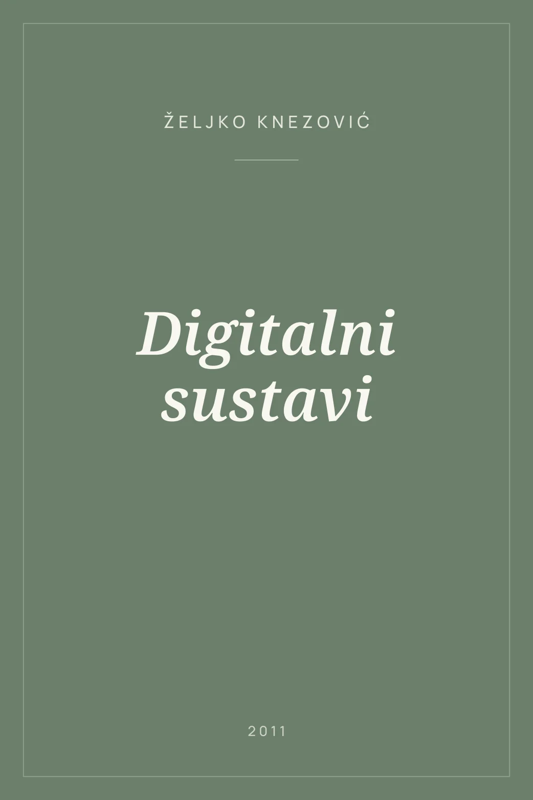 Portada de Digitalni sustavi