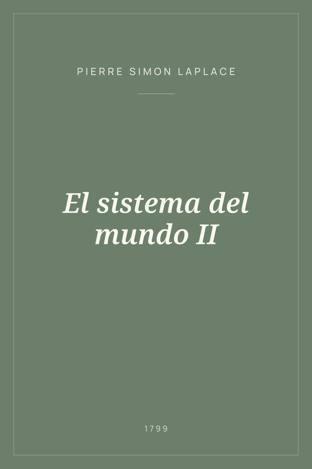 Portada de El sistema del mundo II