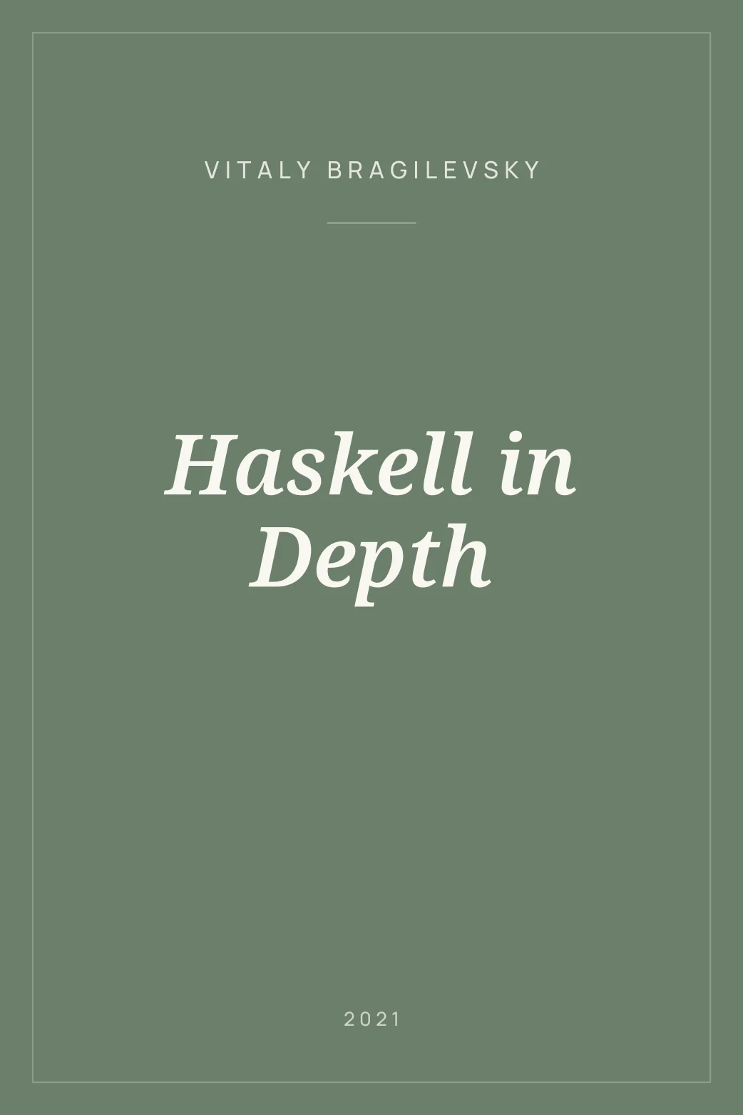 Portada de Haskell in Depth