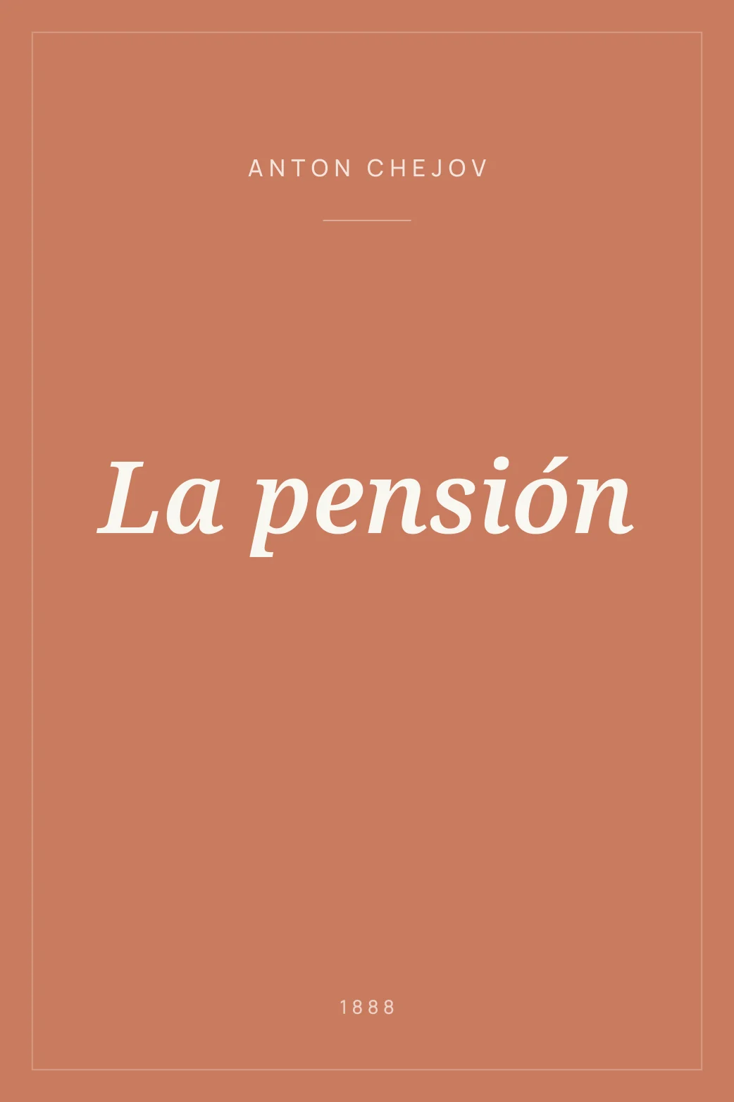 Portada de La pensión
