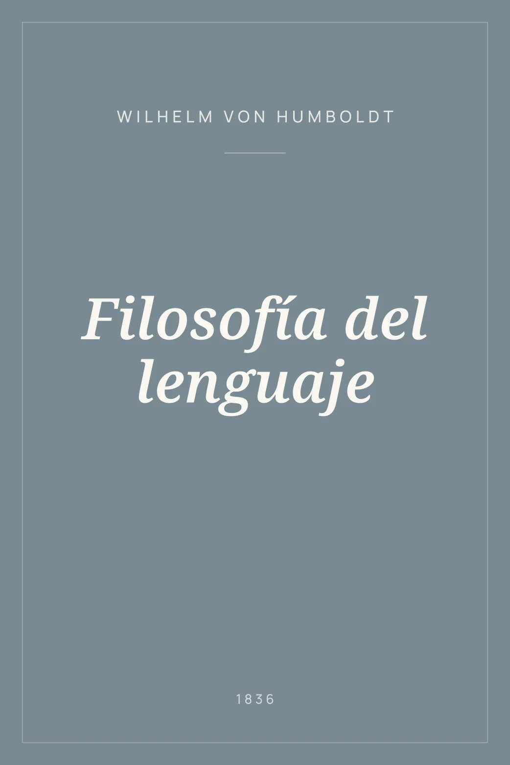 Portada de Filosofía del lenguaje