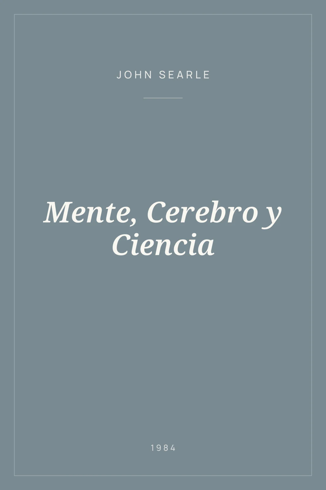Portada de Mente, Cerebro y Ciencia