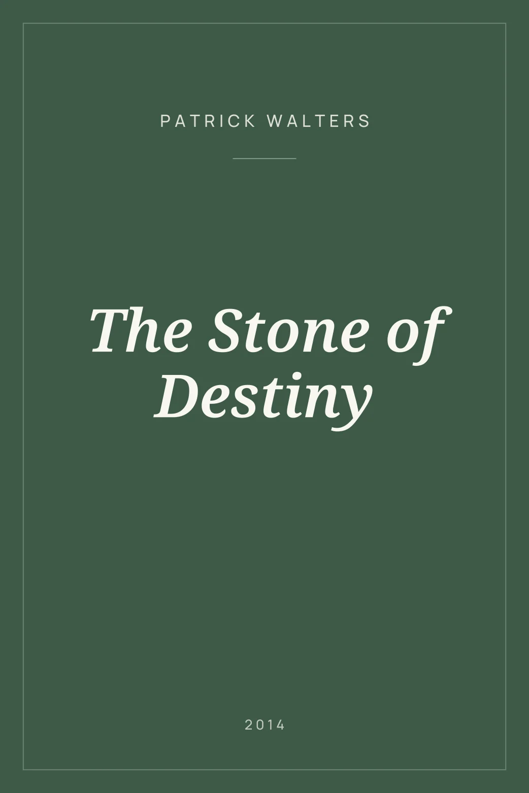 Portada de The Stone of Destiny