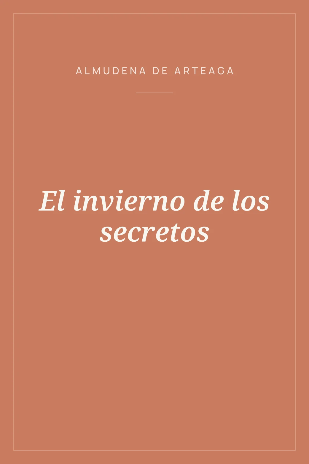 Portada de El invierno de los secretos