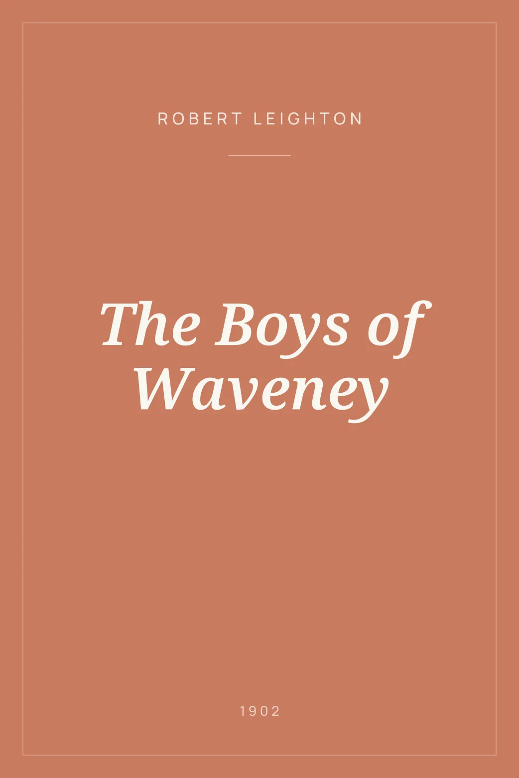 Portada de The Boys of Waveney