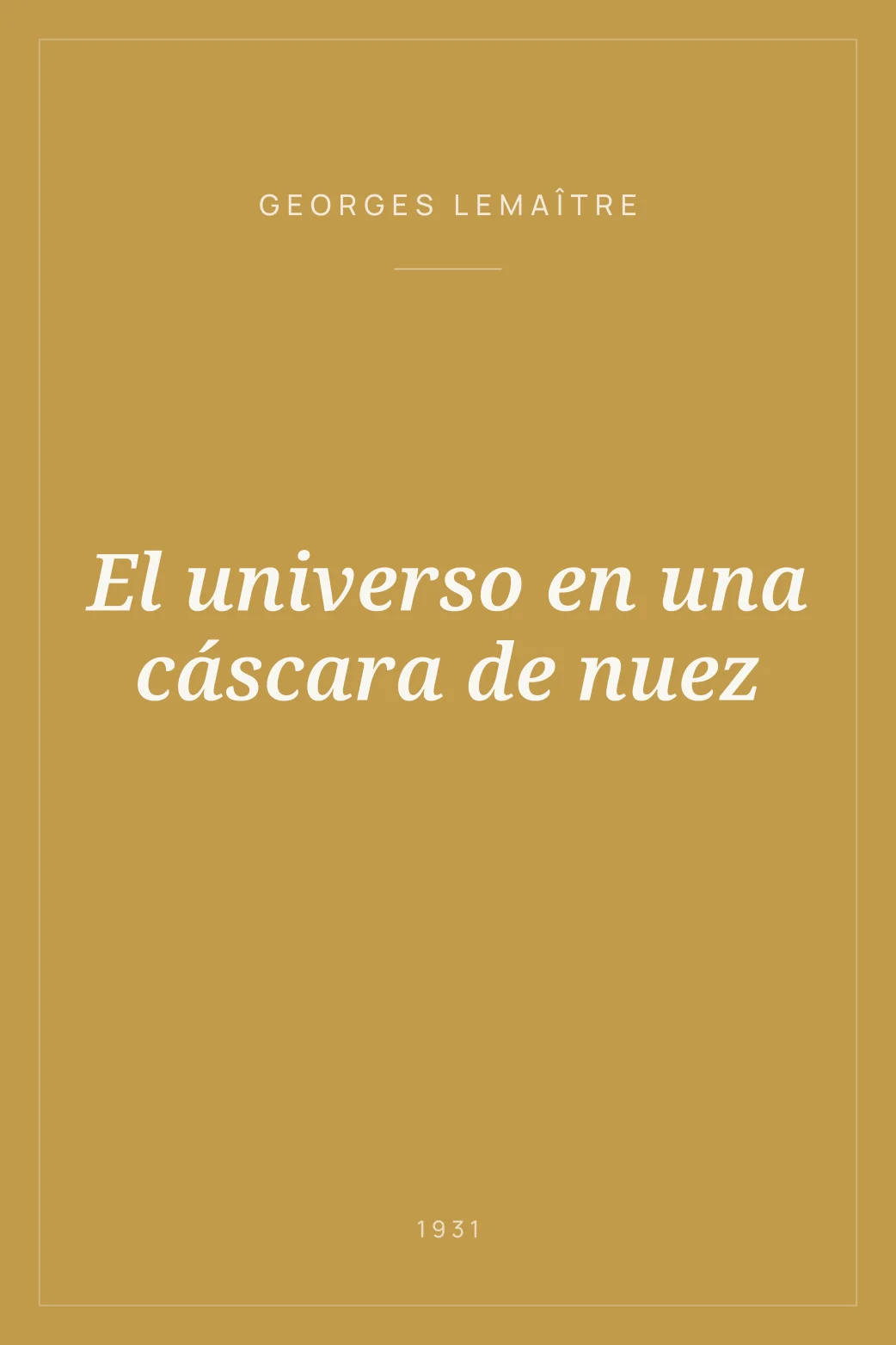Portada de El universo en una cáscara de nuez