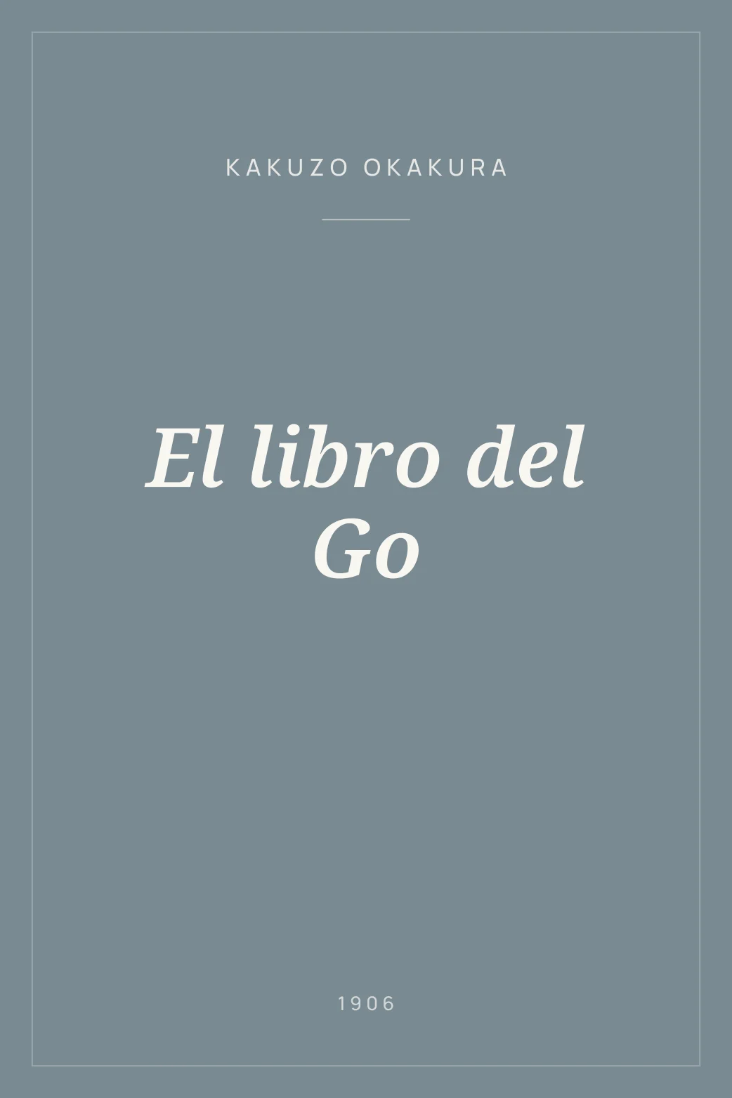 Portada de El libro del Go