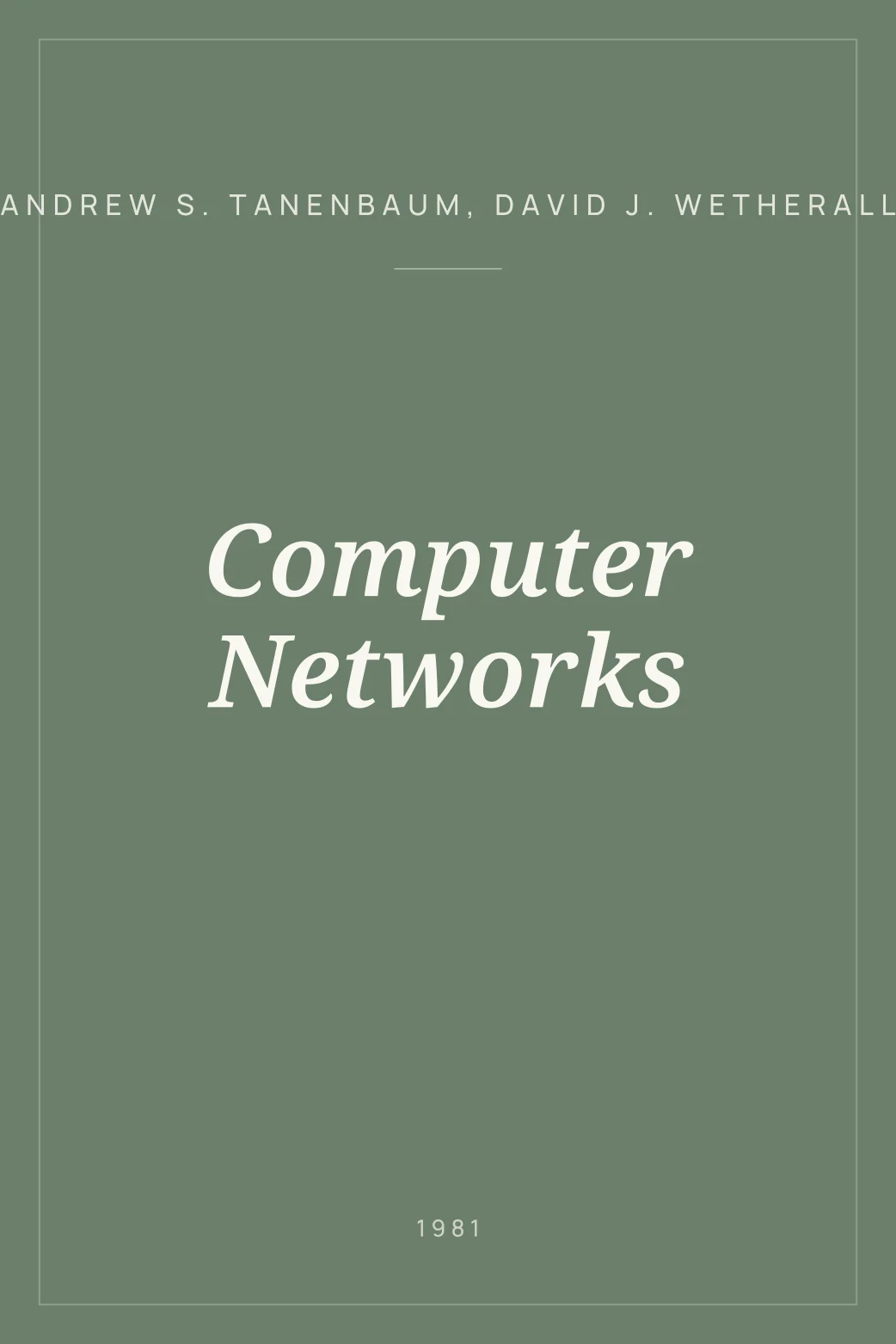 Portada de Computer Networks