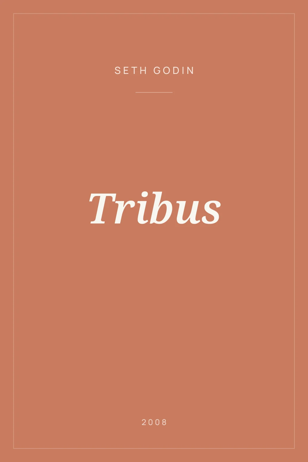 Portada de Tribus