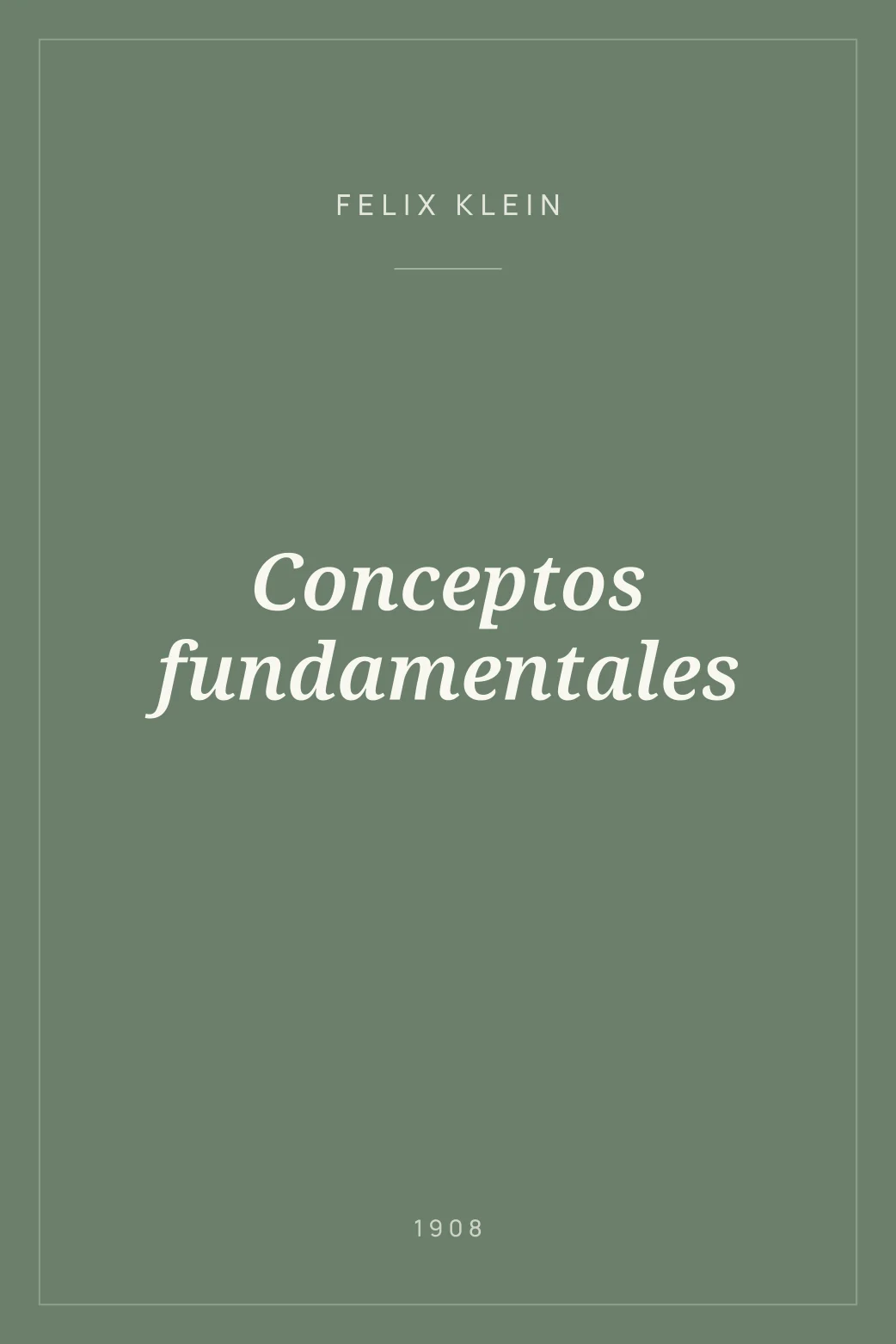 Portada de Conceptos fundamentales