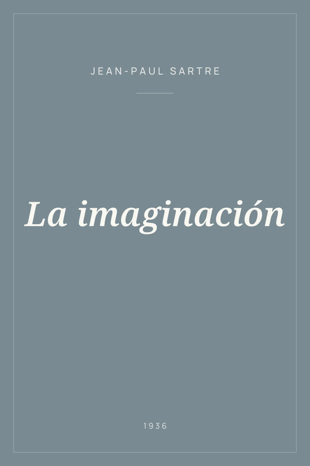 Portada de La imaginación