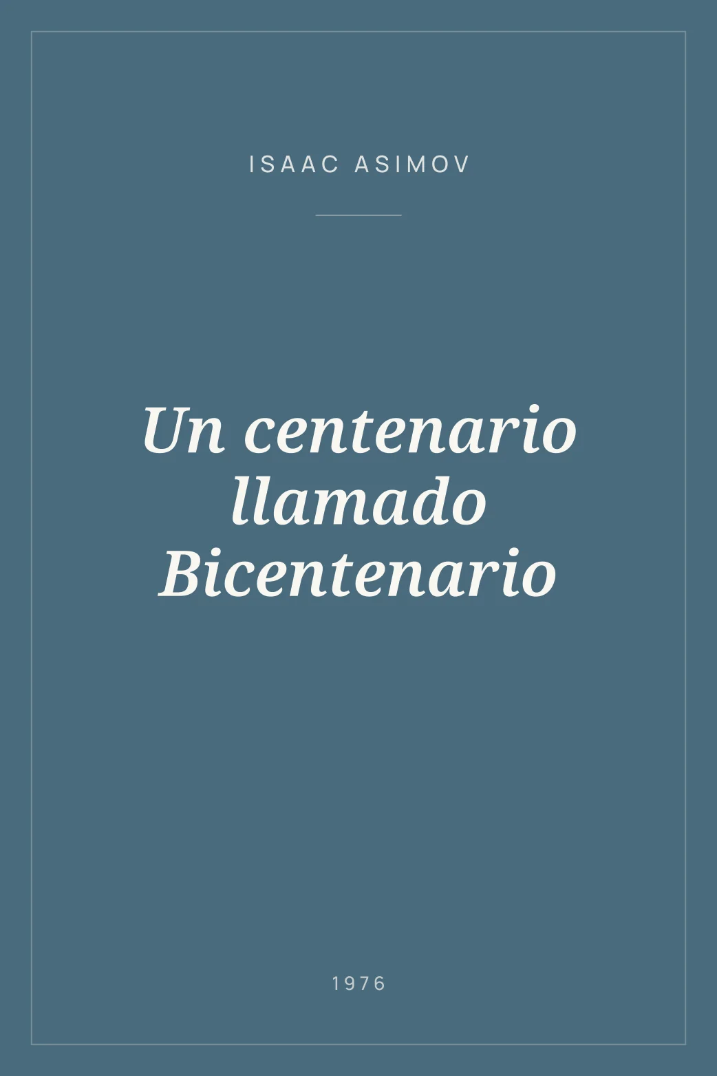 Portada de Un centenario llamado Bicentenario