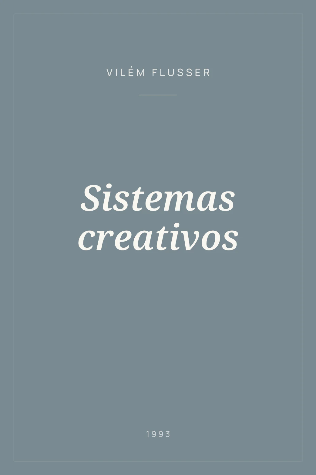 Portada de Sistemas creativos