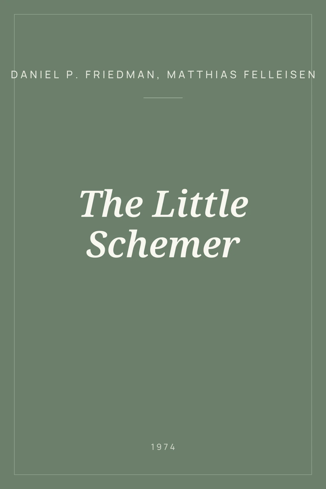 Portada de The Little Schemer