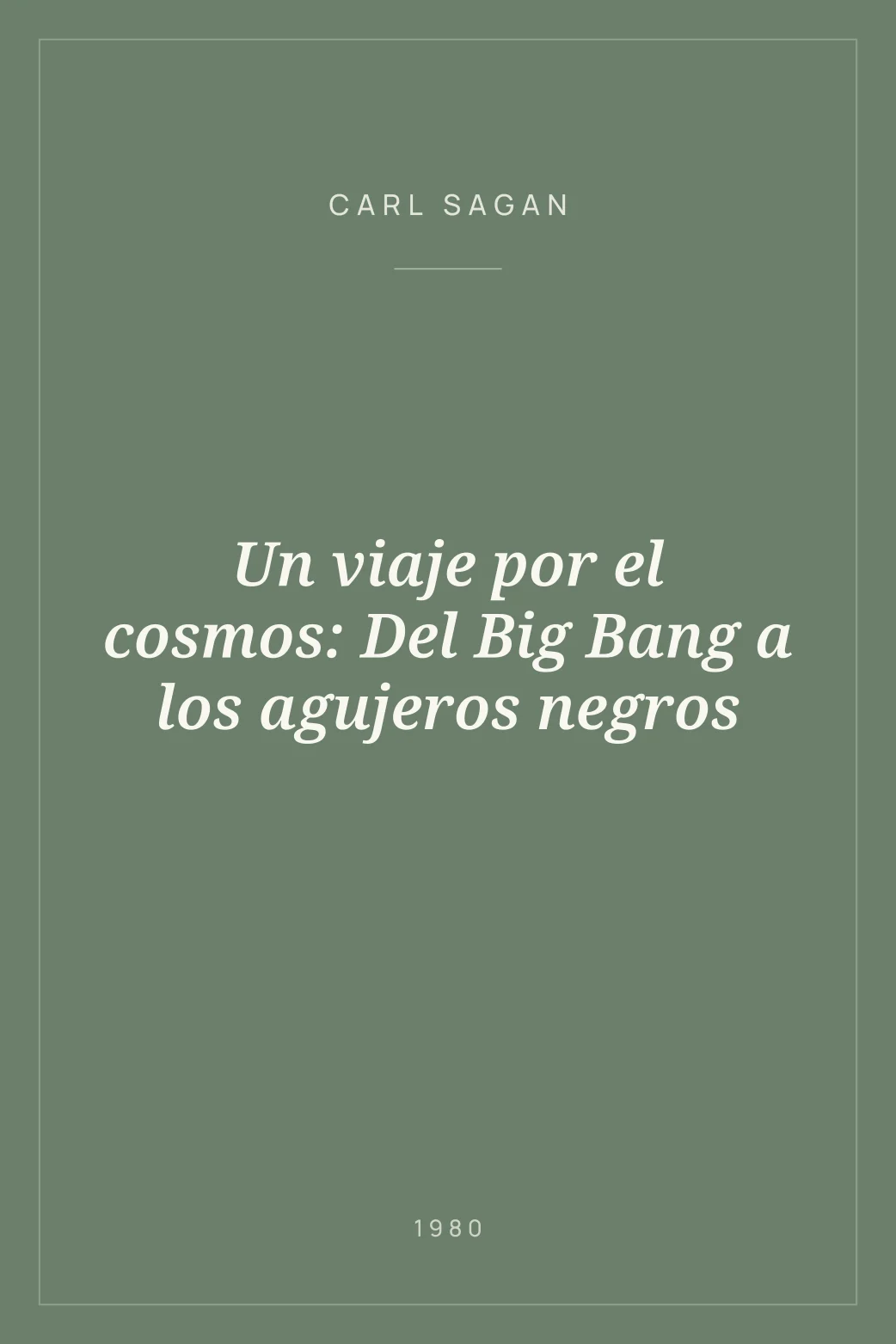 Portada de Un viaje por el cosmos: Del Big Bang a los agujeros negros