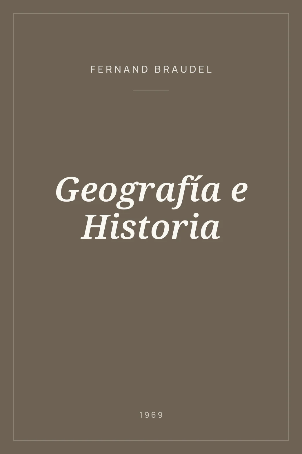 Portada de Geografía e Historia