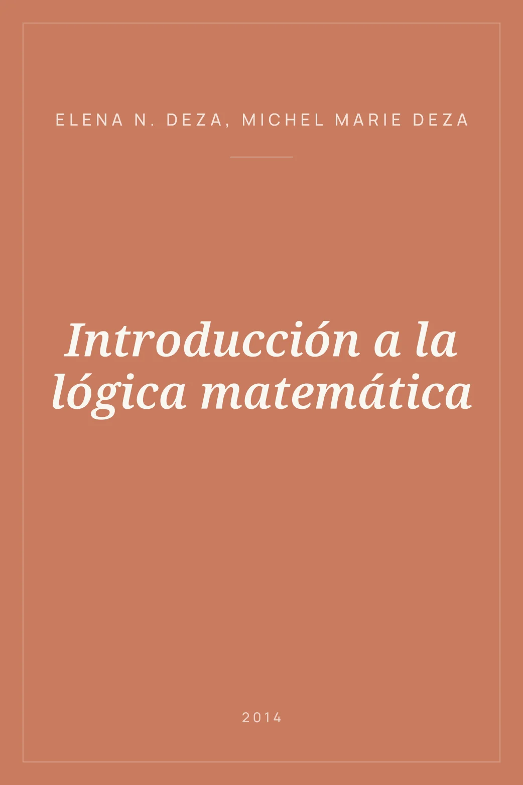 Portada de Introducción a la lógica matemática