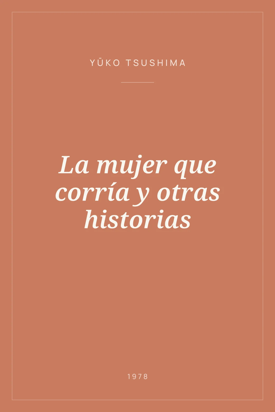 Portada de La mujer que corría y otras historias