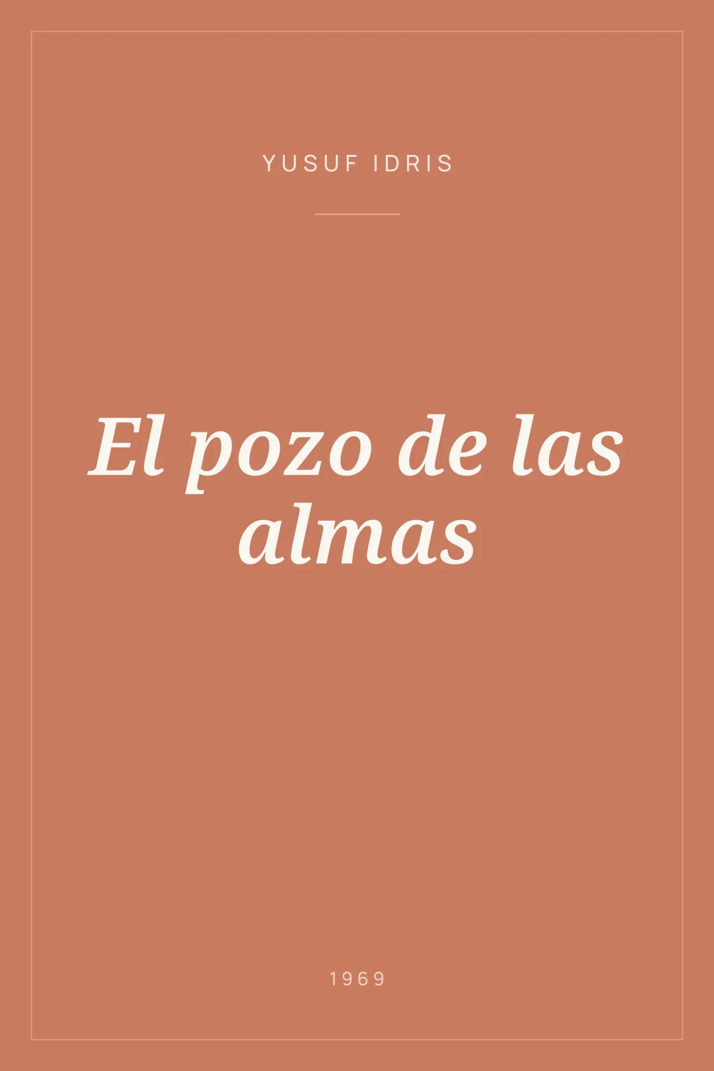 Portada de El pozo de las almas