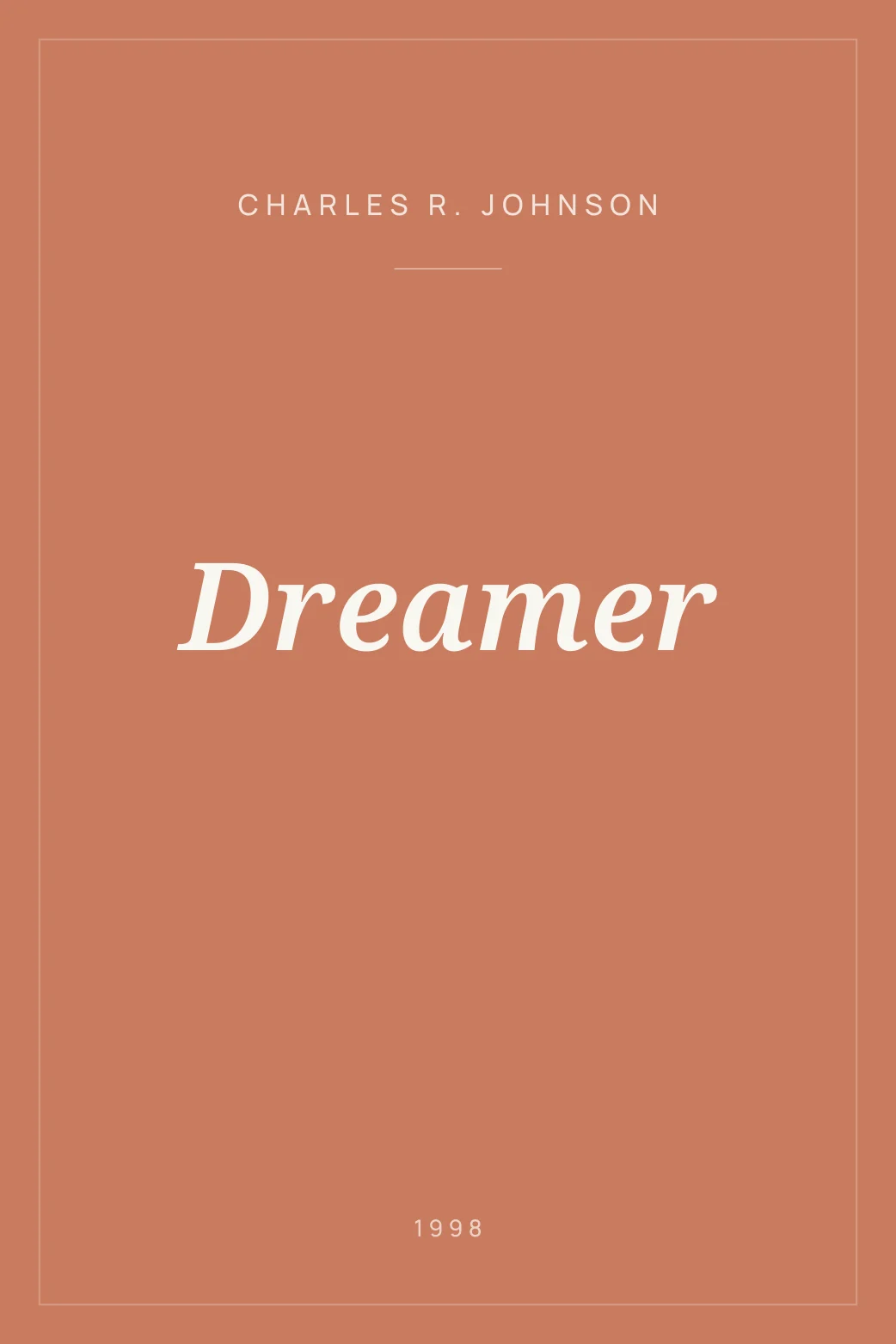 Portada de Dreamer