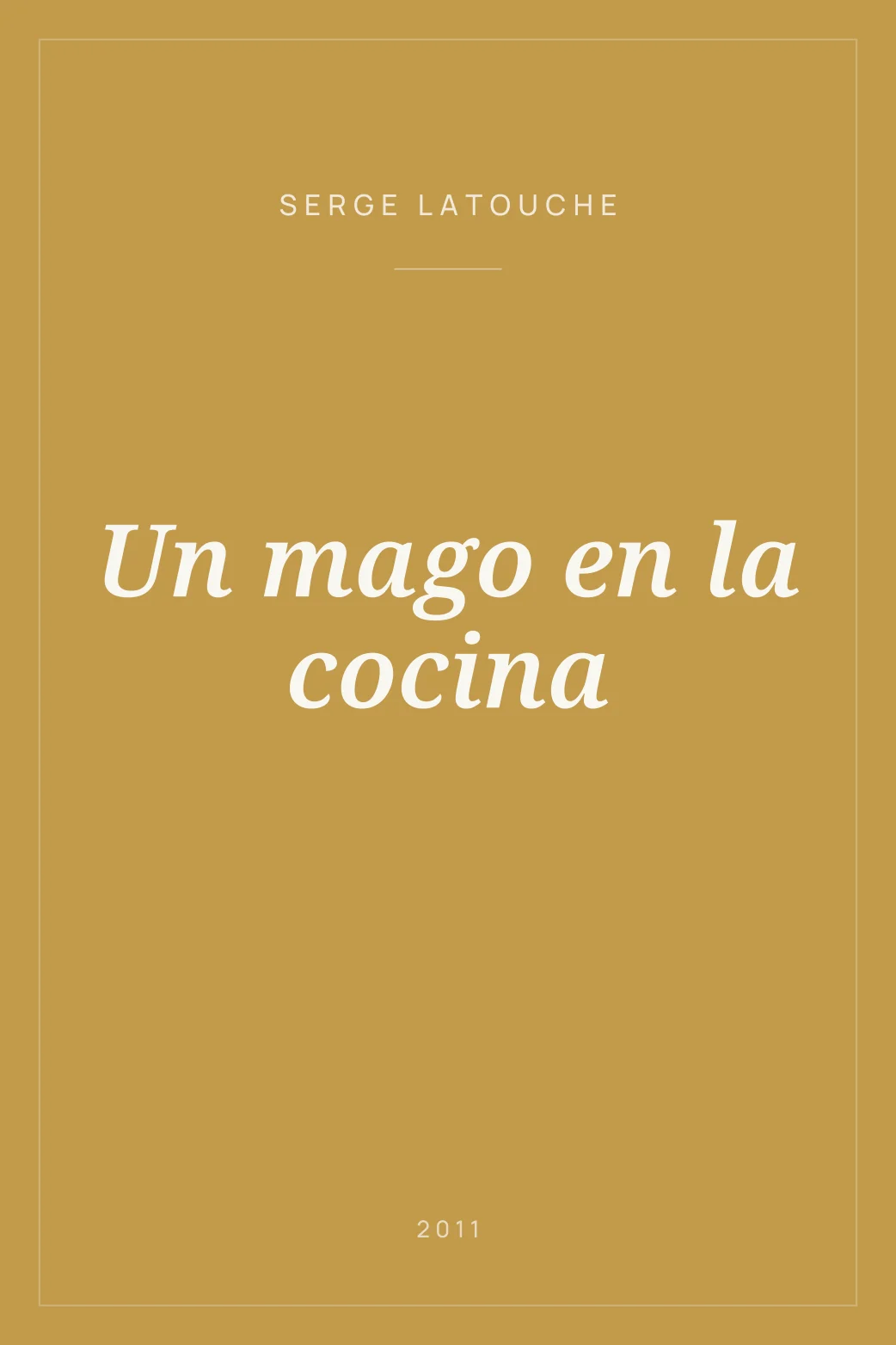 Portada de Un mago en la cocina