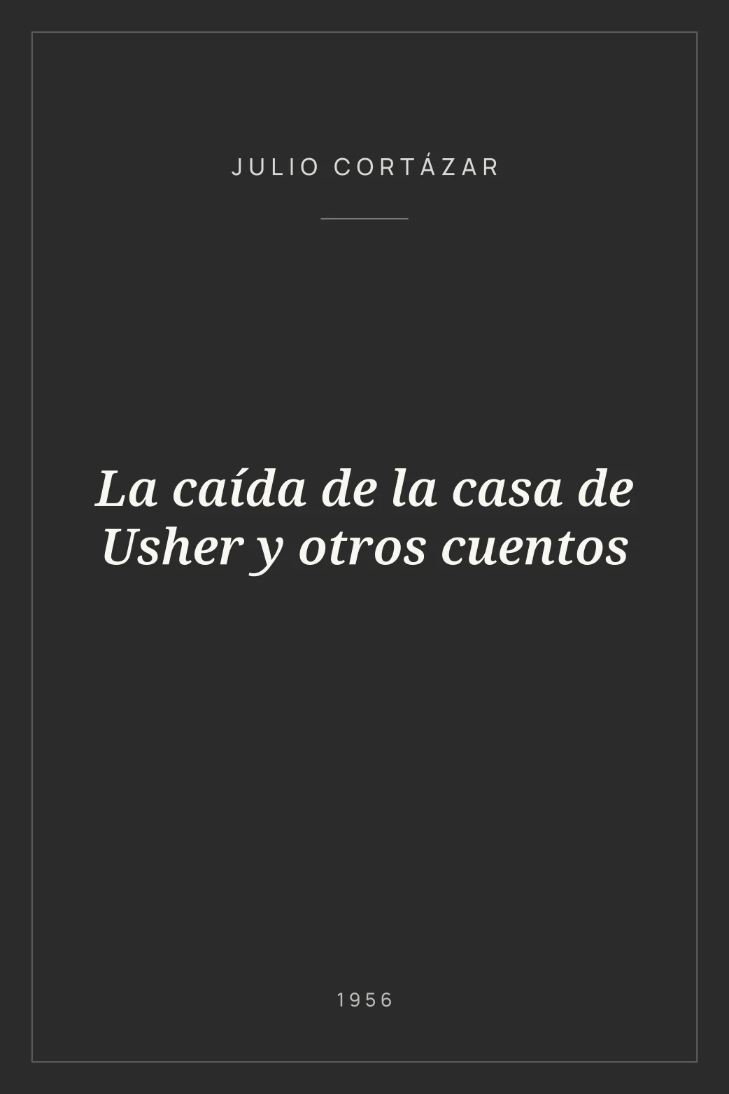 Portada de La caída de la casa de Usher y otros cuentos