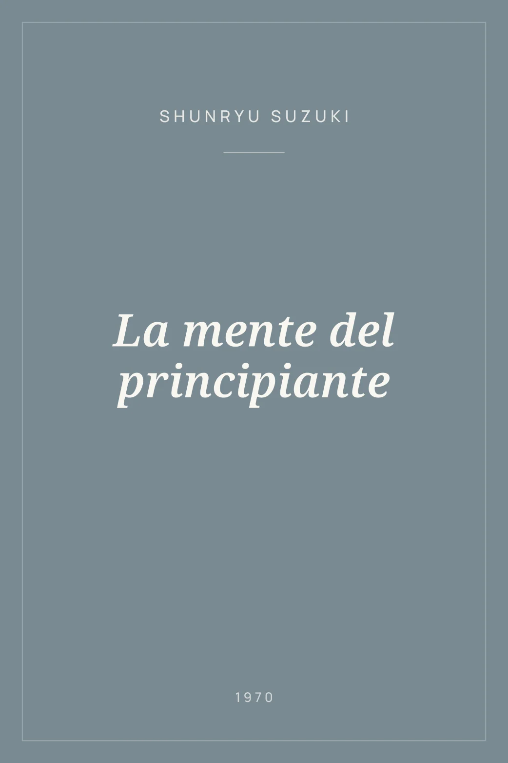 Portada de La mente del principiante