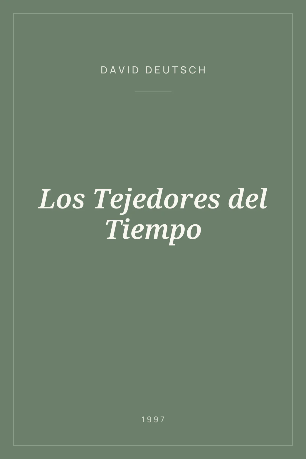 Portada de Los Tejedores del Tiempo