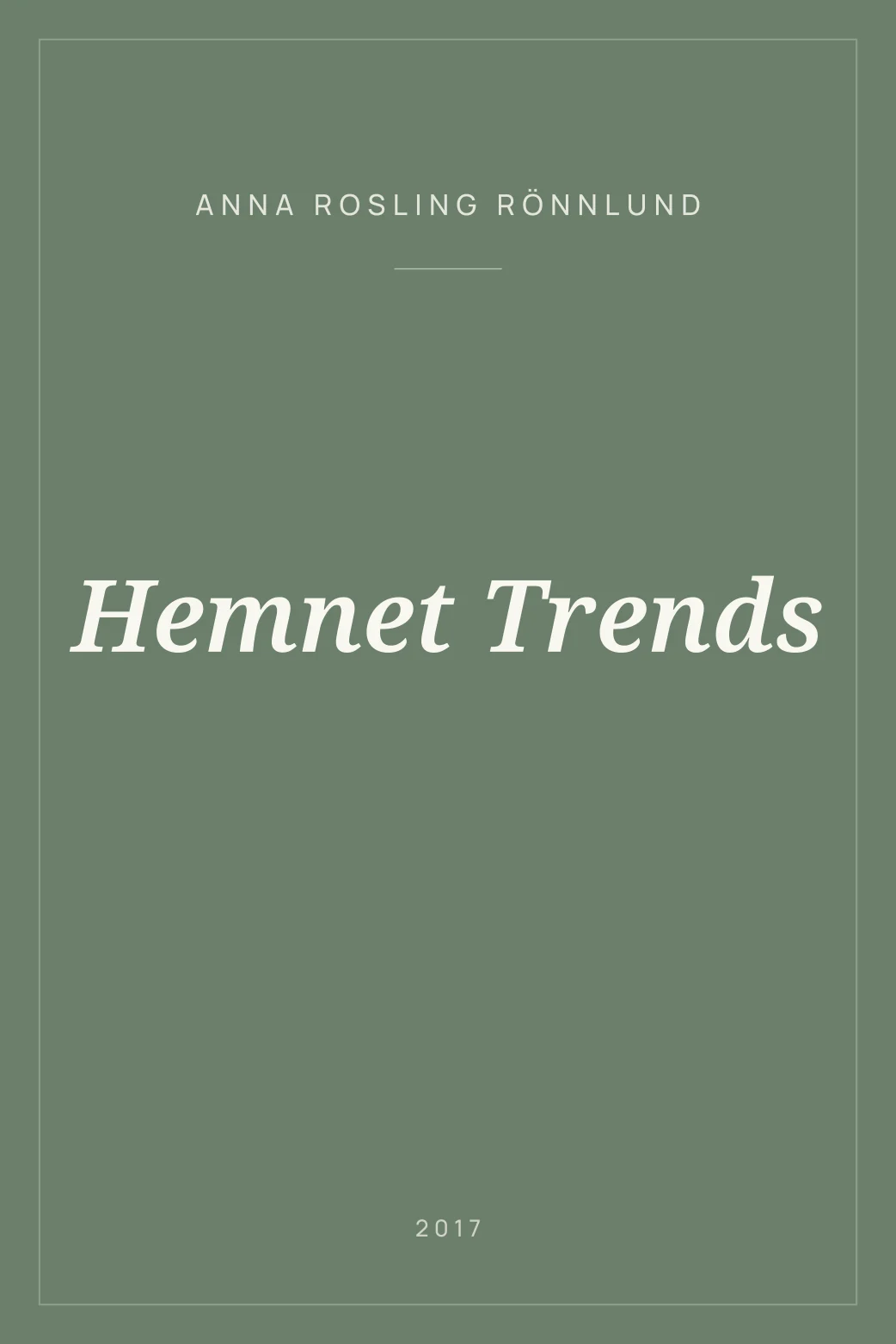 Portada de Hemnet Trends