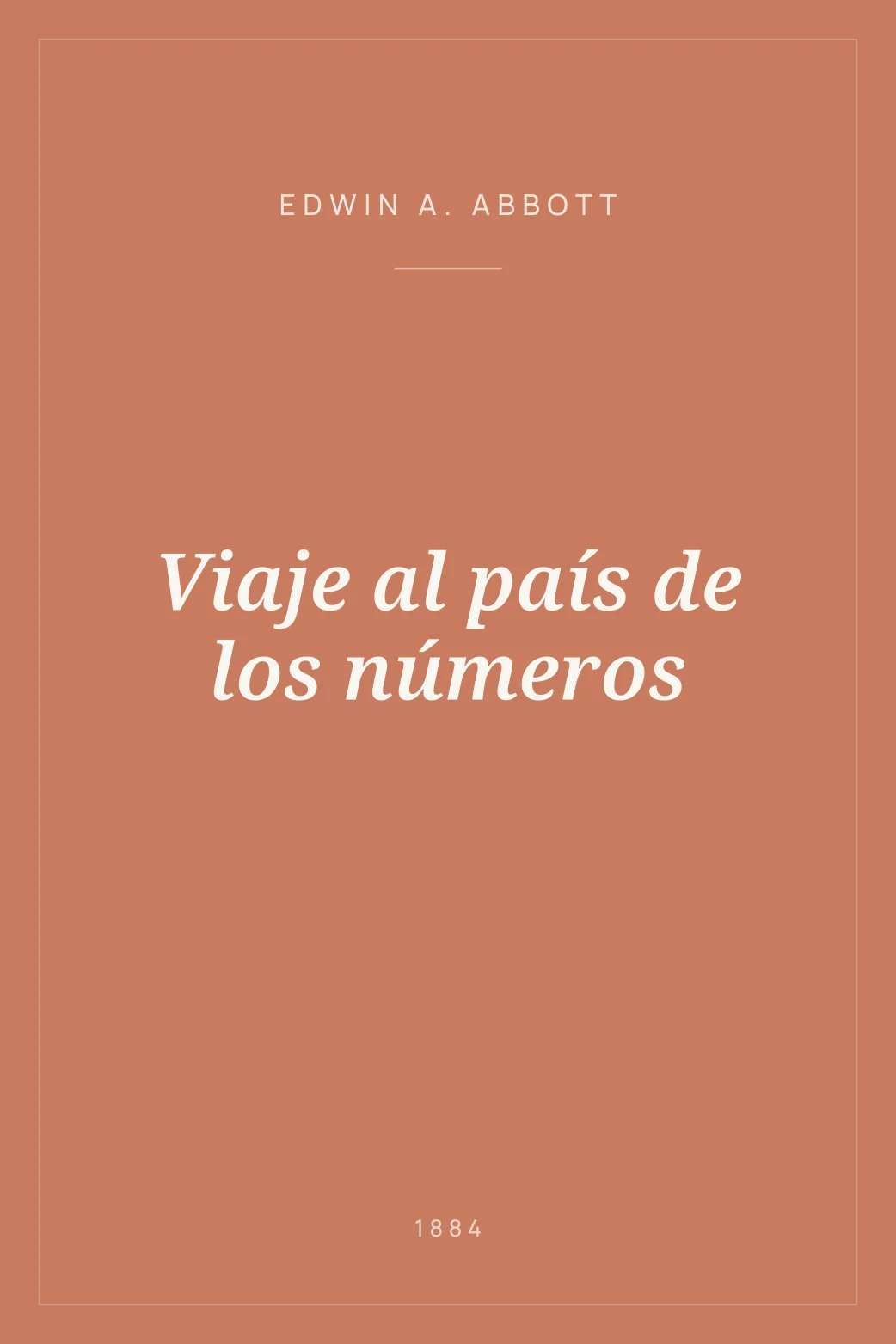 Portada de Viaje al país de los números