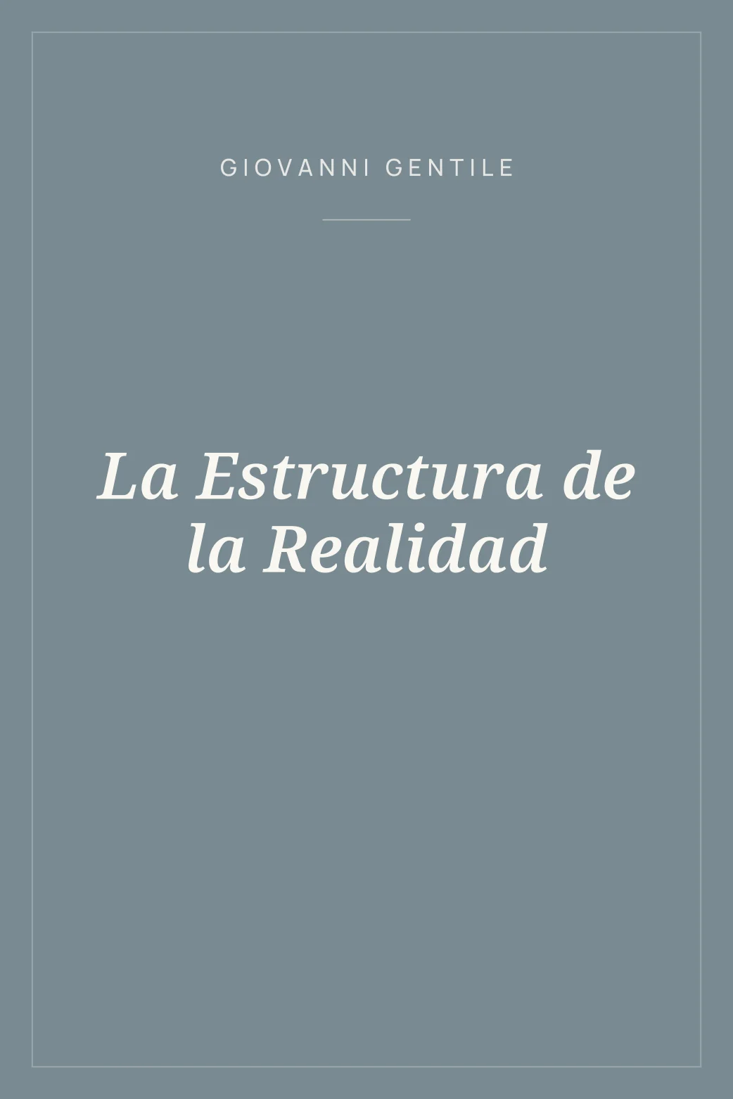 Portada de La Estructura de la Realidad