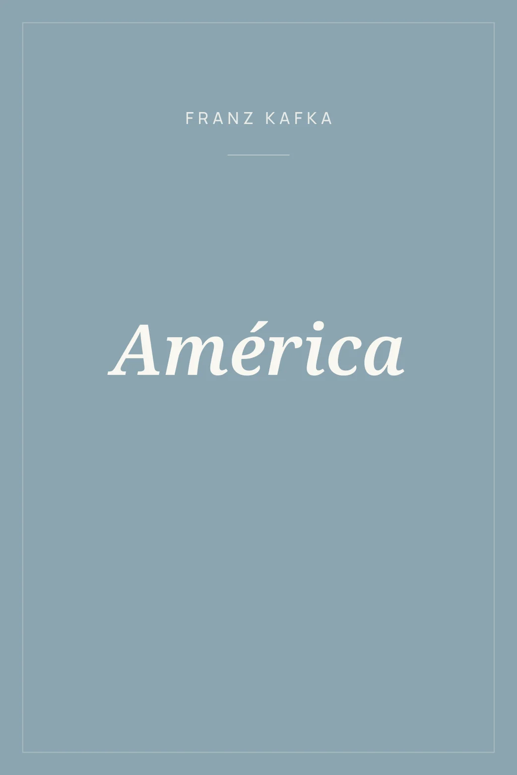 Portada de América