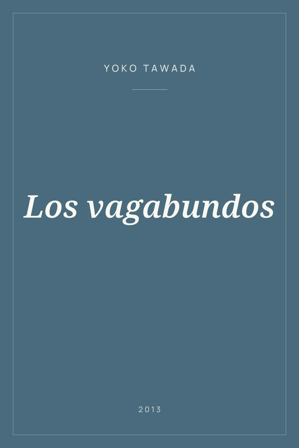 Portada de Los vagabundos