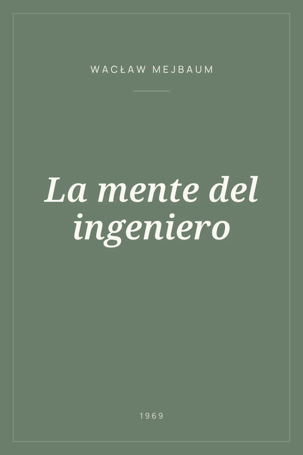 Portada de La mente del ingeniero