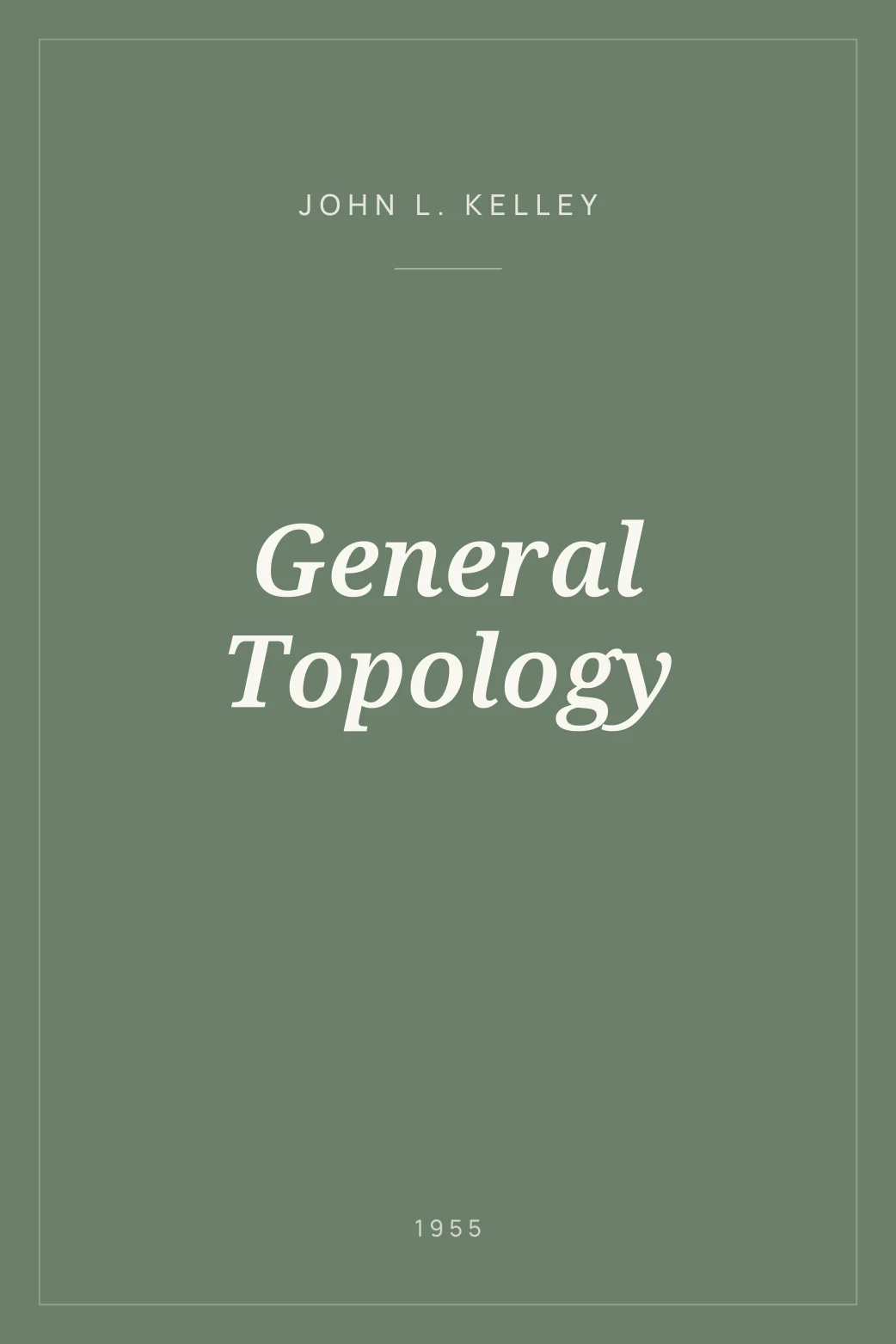 Portada de General Topology