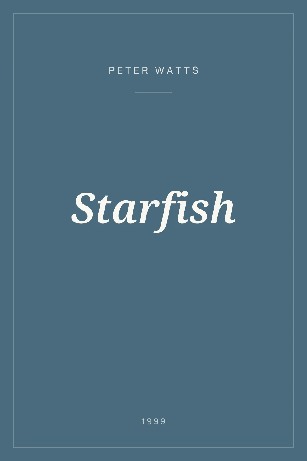 Portada de Starfish