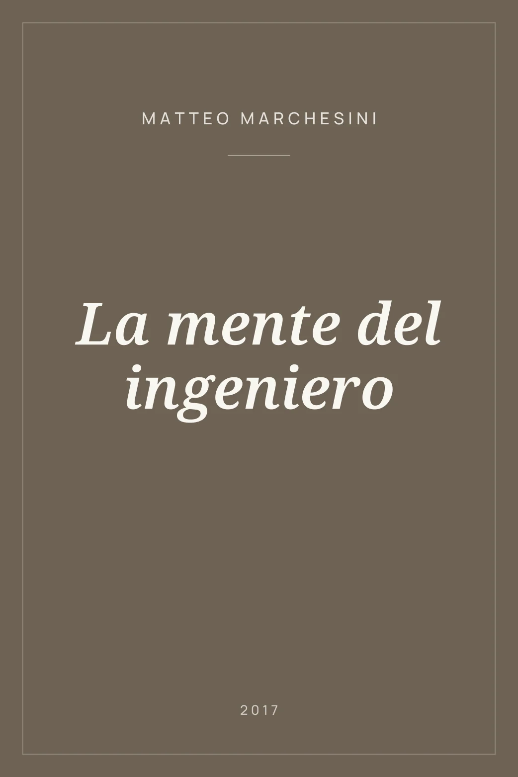Portada de La mente del ingeniero