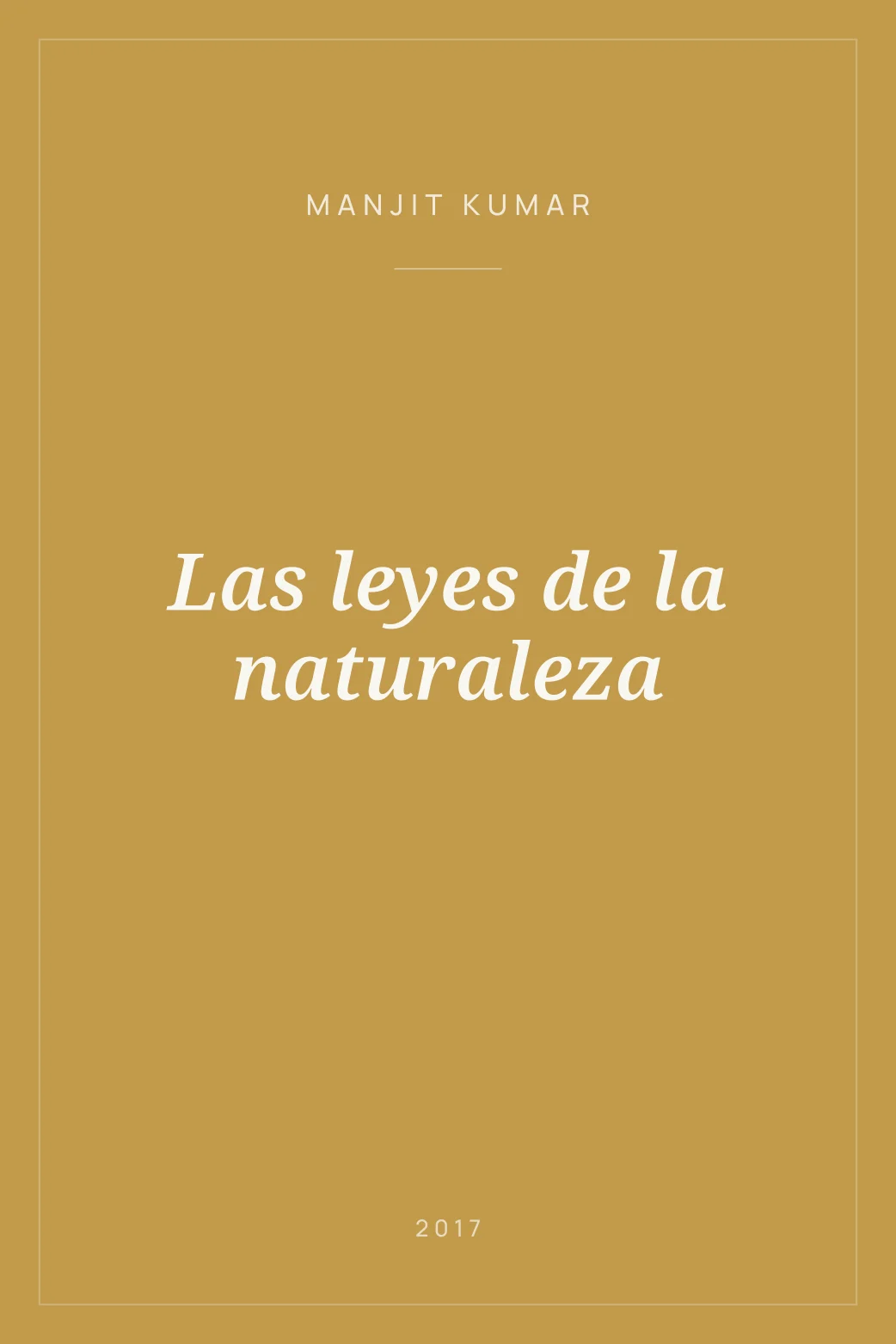 Portada de Las leyes de la naturaleza