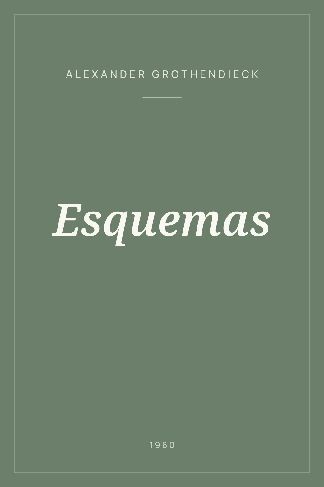 Portada de Esquemas