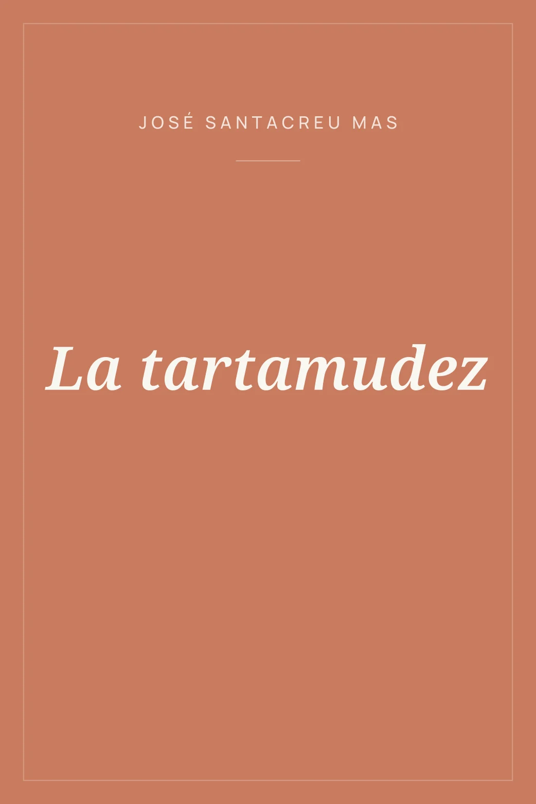 Portada de La tartamudez