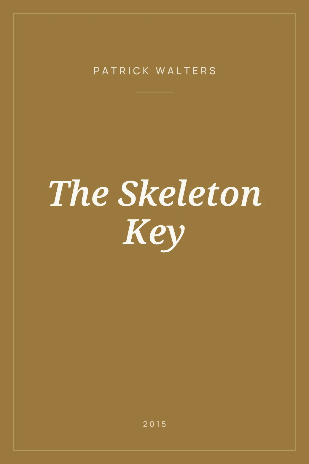 Portada de The Skeleton Key