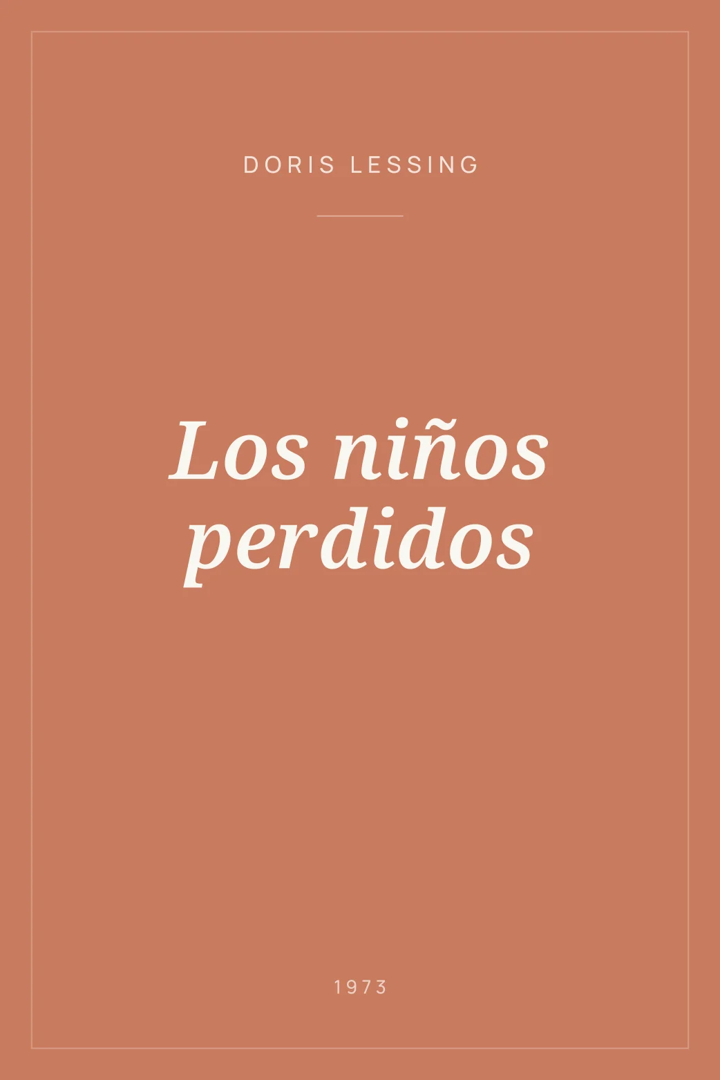 Portada de Los niños perdidos